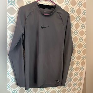 Nike Pro Dark Gray Training Shirt